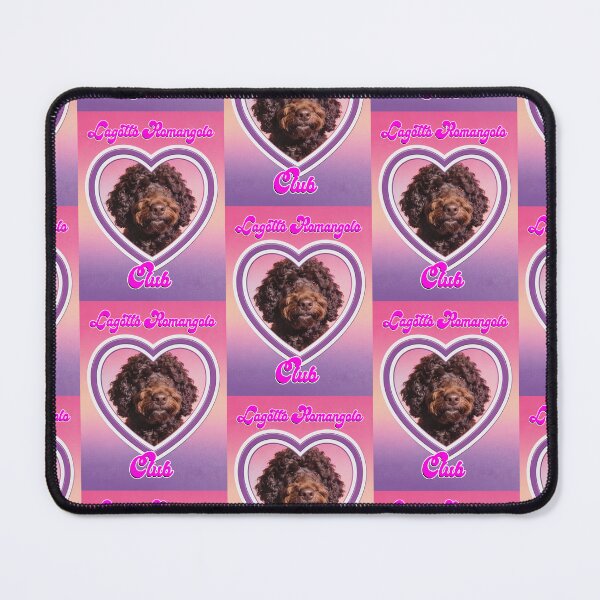 Item preview, Lagotto Romagnolo Club - Retro 90s Y2K Curly Dog Heart Poster designed and sold by Gelyane.