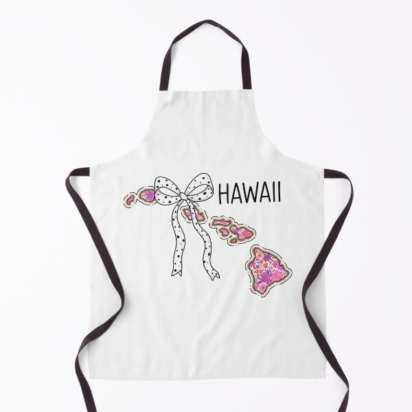 Item preview, Cute Hawaii Floral Map Graphic Coquette Bow Design designed and sold by Paper Drip.
