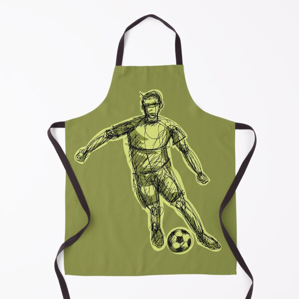 Item preview, Soccer Star with green background designed and sold by missmann.
