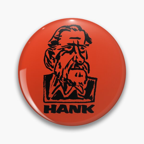 Item preview, Charles Hank Bukowski portrait designed and sold by lapin-agile.