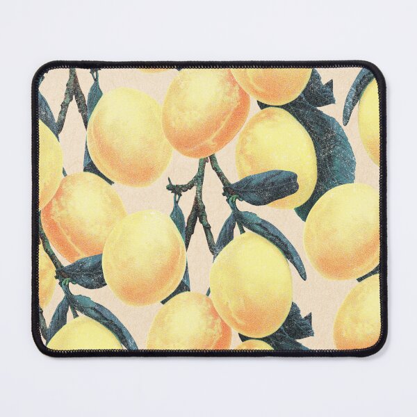 Item preview, Vintage Lemon Pattern | Mediterranean Citrus Aesthetic | Botanical Fruit Design designed and sold by NicoleBellal.