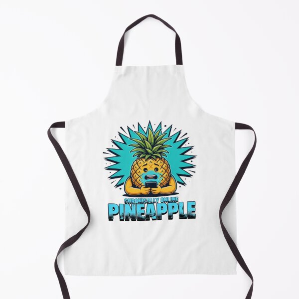 Item preview, Pineapple Constantly Browsing Phone Cartoon designed and sold by ColeLaniTrading.
