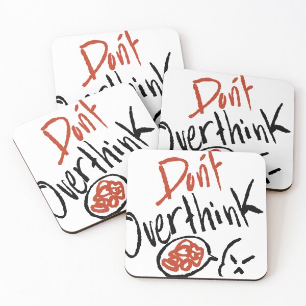 Item preview, Don't overthink designed and sold by houda-art02.