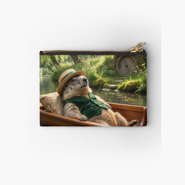 Item preview, Groundhog Daydreams on the River designed and sold by Tridentulus.