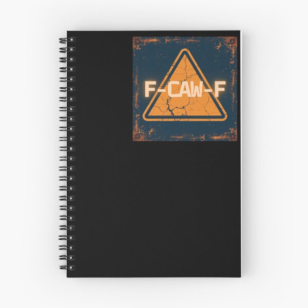 Item preview, F-CAW-F Industrial Triangle Logo | Minimal Urban Graphic designed and sold by Biedroneczka.