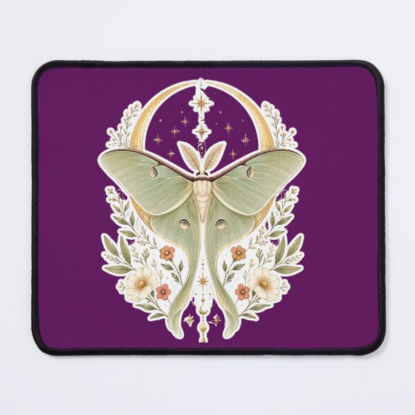 Item preview, Celestial Luna Moth Garden designed and sold by Mosslume Studio.
