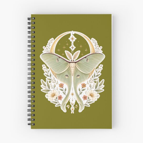 Item preview, Celestial Luna Moth Garden designed and sold by Mosslume Studio.
