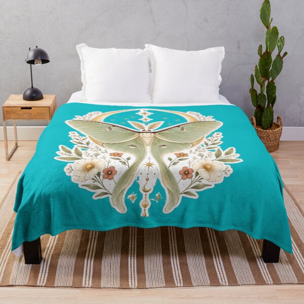 Item preview, Celestial Luna Moth Garden designed and sold by Mosslume Studio.