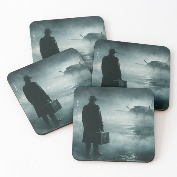Item preview, Midnight Airport Noir designed and sold by BrokenCompassCo.