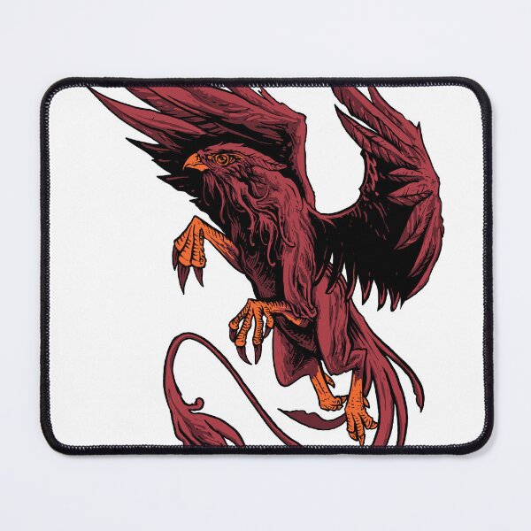 Item preview, Crimson Griffin Dark Fantasy Artwork designed and sold by Rogue Heart Collective™.