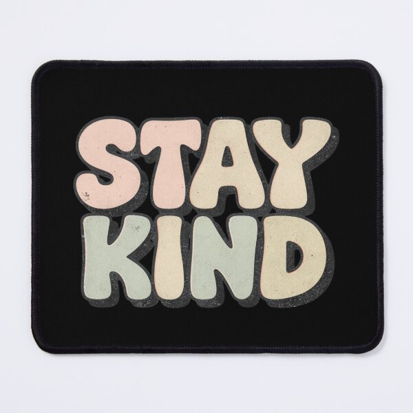 Item preview, Stay Kind - Retro 70s Groovy Typography Aesthetic Design designed and sold by Larams Studio.