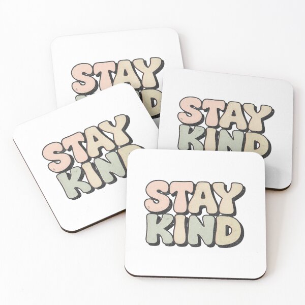 Item preview, Stay Kind - Retro 70s Groovy Typography Aesthetic Design designed and sold by Larams Studio.