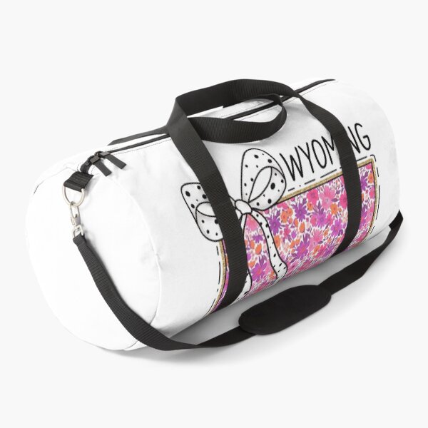 Item preview, Cute Wyoming Floral Map Graphic Coquette Bow Design designed and sold by Paper Drip.