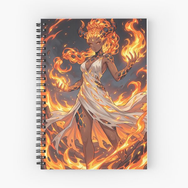 Item preview, Volcanic Goddess of Fire   designed and sold by MythicMood.