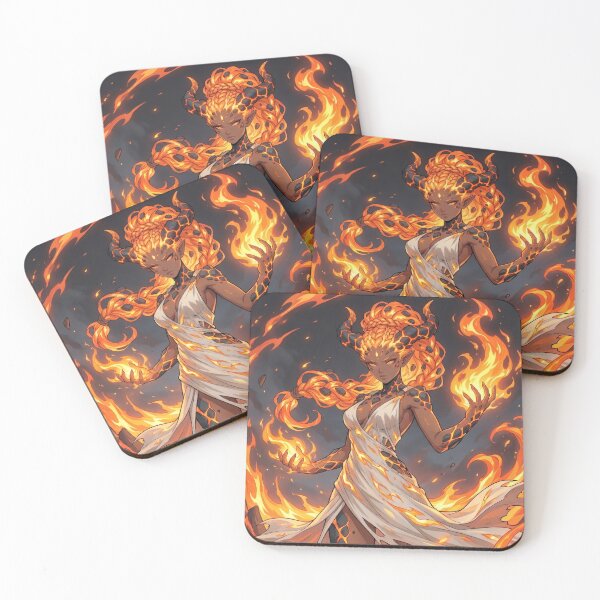 Item preview, Volcanic Goddess of Fire   designed and sold by MythicMood.