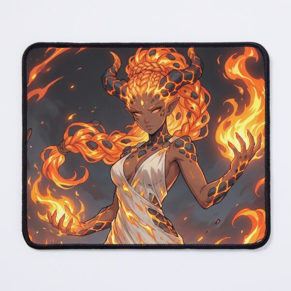 Item preview, Volcanic Goddess of Fire designed and sold by MythicMood.