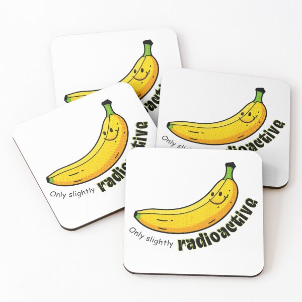Item preview, Only Slightly Radioactive Banana - Funny Science Humor designed and sold by SunandShade.