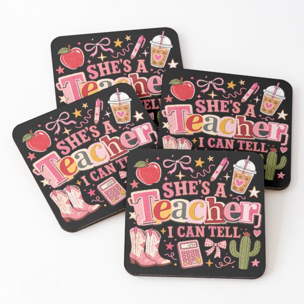 Item preview, Shes A Teacher I Can Tell Western Classroom Art designed and sold by sentfromemily.