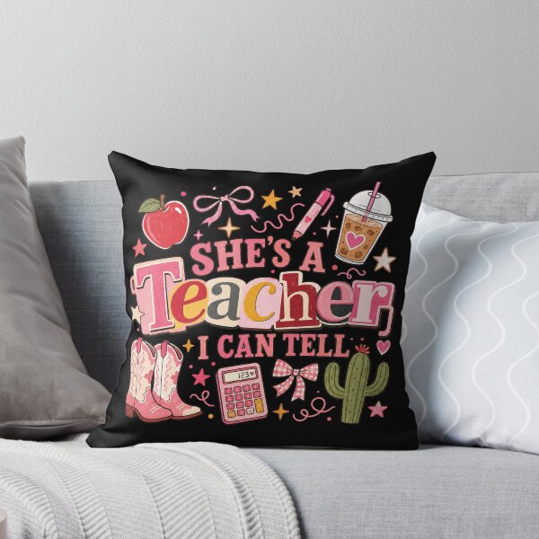 Item preview, Shes A Teacher I Can Tell Western Classroom Art designed and sold by sentfromemily.