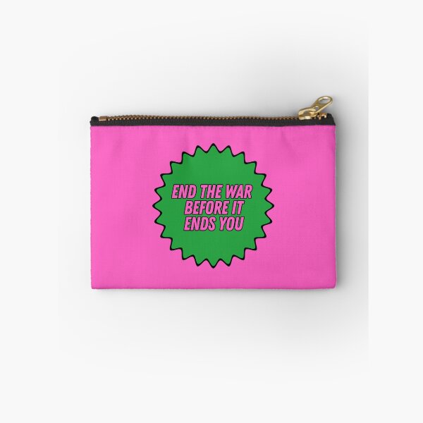 Item preview, End the war before it ends you | Bright, Bold Contrasting Colors designed and sold by leftyshirts.