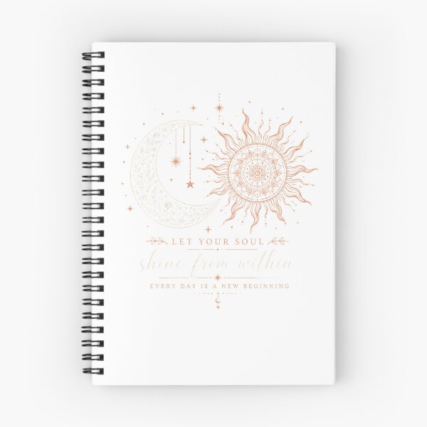 Item preview, Let Your Soul Shine From Within | Boho Sun Moon Mandala T-Shirt designed and sold by CalmMandala.