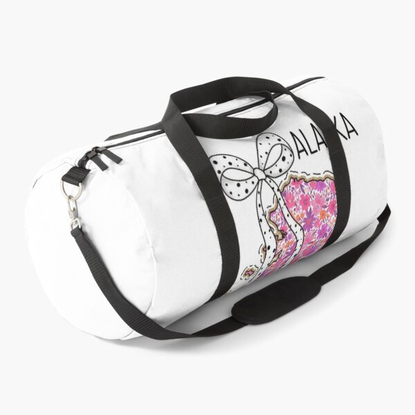 Item preview, Cute Alaska Floral Map Graphic Coquette Bow Design designed and sold by Paper Drip.