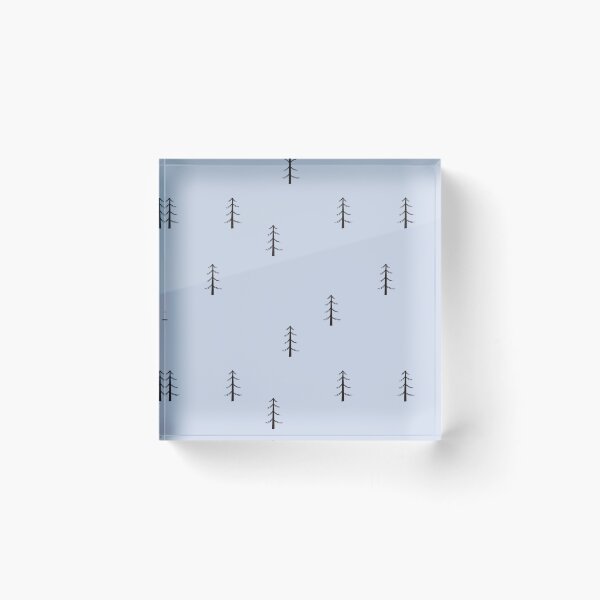 Item preview, Minimalist Forest on Pale Blue designed and sold by KSimpson838.