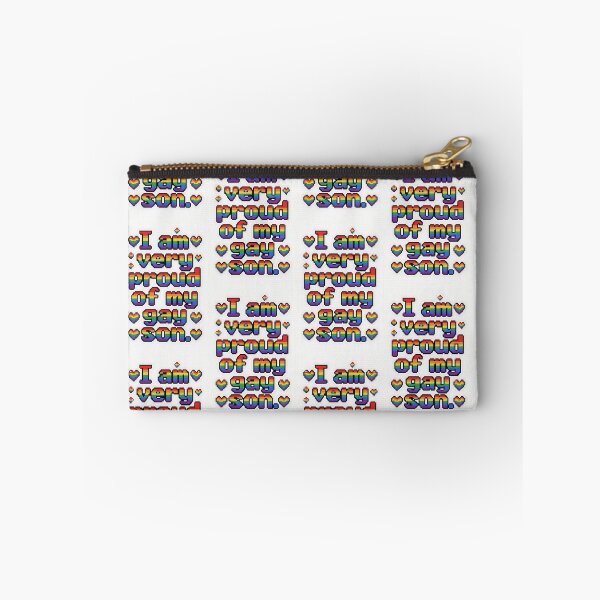 Item preview, I Am Very Proud of My Gay Son – Pixel Art designed and sold by ZhivanCrimson.