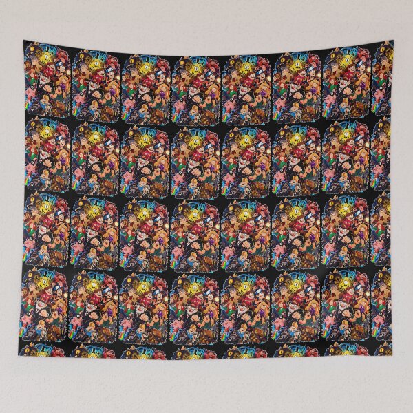 Item preview, Mystery Adventure Cartoon Character Collage designed and sold by InspireArtI.