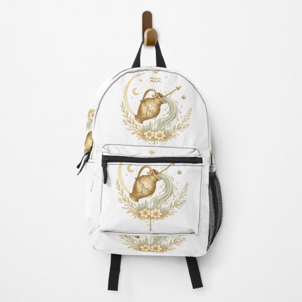 Item preview, Bohemian Aquarius Zodiac Floral Design designed and sold by NucciCollective.
