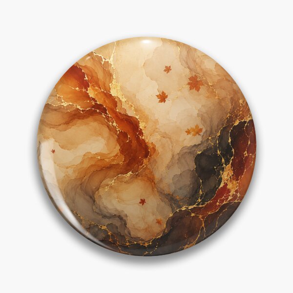 Item preview, Golden Autumn Marble designed and sold by ObliqueDreams.