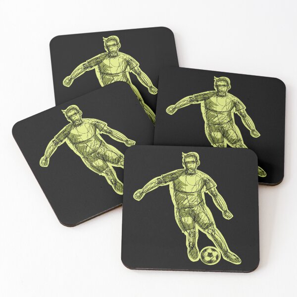 Item preview, Soccer Star with black background  designed and sold by missmann.