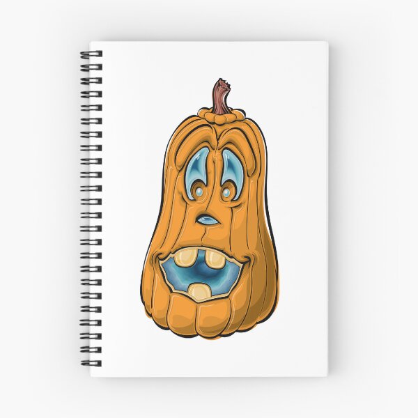 Item preview, Scary Halloween Pumpkin Cartoon designed and sold by سله أرت.