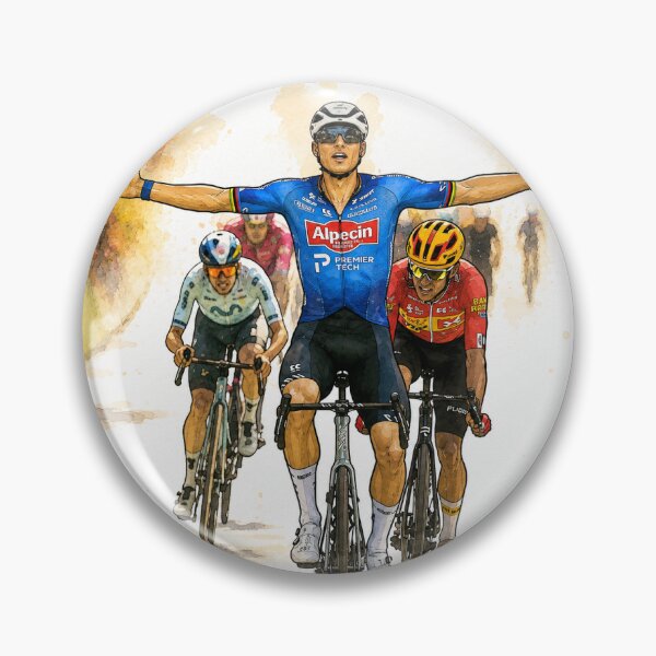 Item preview, KING VDP Mathieu Van Der Poel tour de france win cycling designed and sold by cyclingmania.