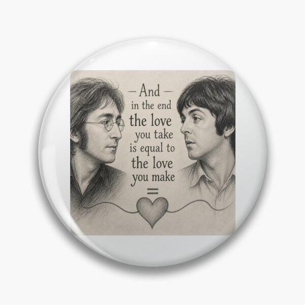 Item preview, John & Paul - And in the end, the love you take is equal to the love you make designed and sold by CinemaChronik.