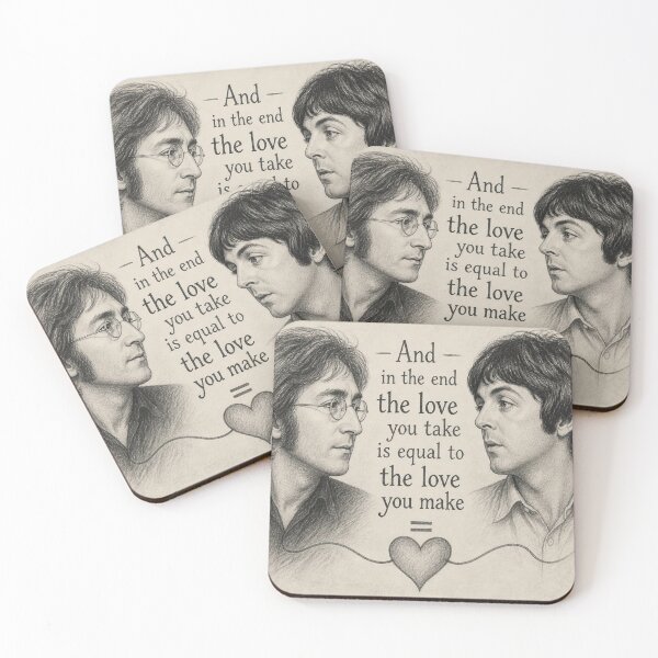 Item preview, John & Paul - And in the end, the love you take is equal to the love you make designed and sold by CinemaChronik.