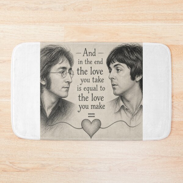 Item preview, John & Paul - And in the end, the love you take is equal to the love you make designed and sold by CinemaChronik.