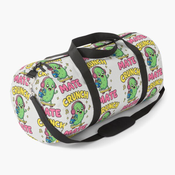 Item preview, Crunch Mate Kawaii Skateboard Pickle designed and sold by DigitalGlade.