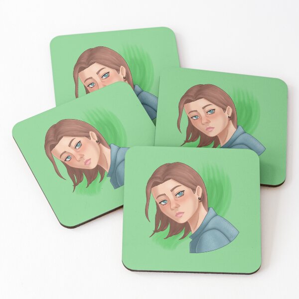 Item preview, Retrato de una mujer con mirada profunda. designed and sold by AssortedDrawings.