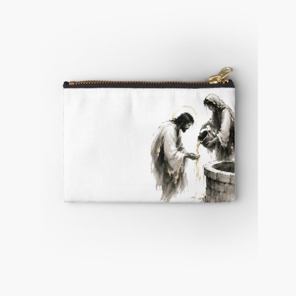 Item preview, Jesus asks water to the Woman at the Well Art designed and sold by Phos Creatives.