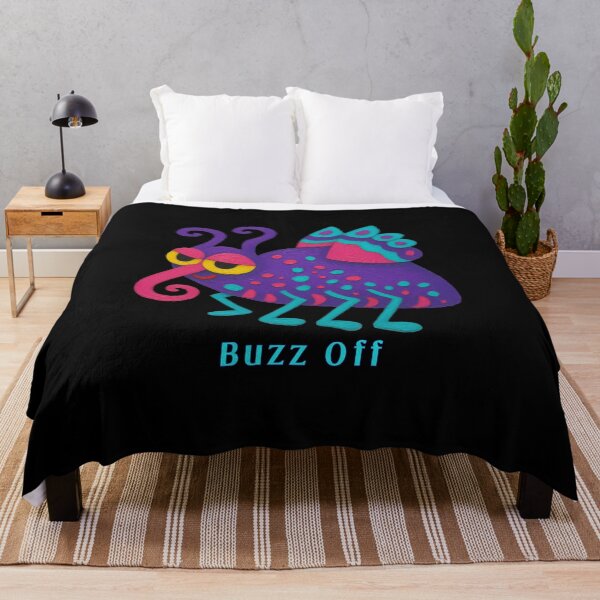 Item preview, Buzz Off - Funny Cute Bug designed and sold by PatykArt.