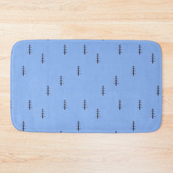 Item preview, Minimalist Forest on Blue designed and sold by KSimpson838.