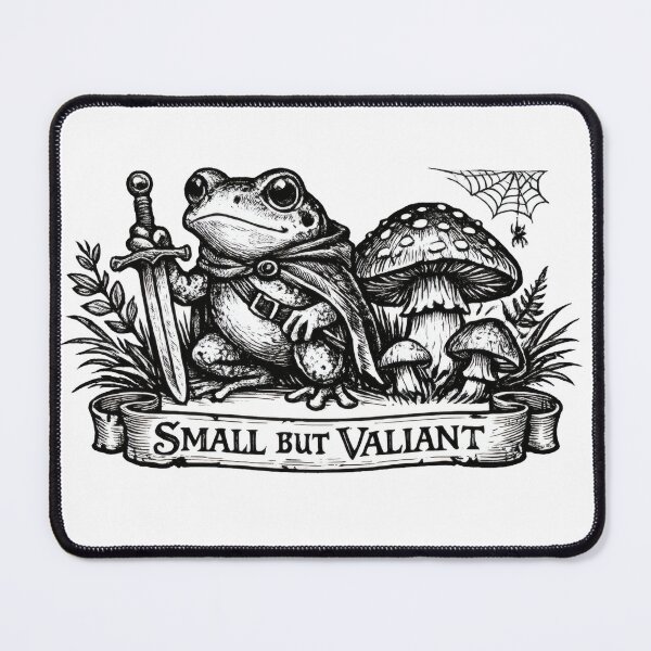 Item preview, Small But Valiant Frog Sword designed and sold by TheRealTaria.