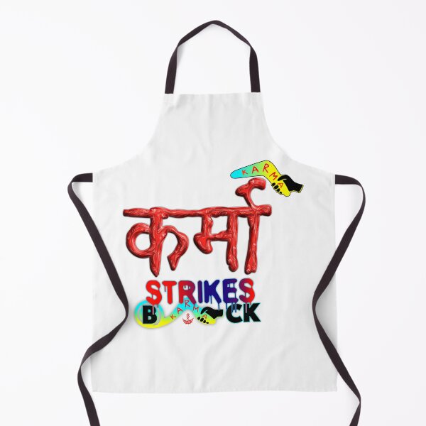 Item preview, Karma Strikes Back, Motivational Typography T-shirt design designed and sold by T2T-ees.