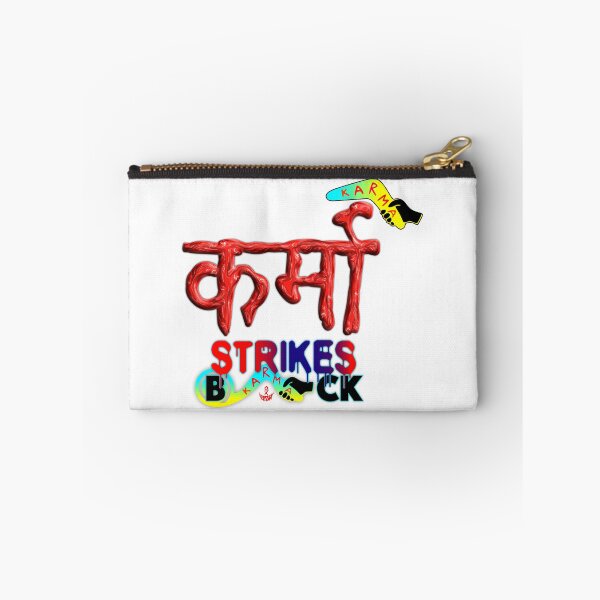 Item preview, Karma Strikes Back, Motivational Typography T-shirt design designed and sold by T2T-ees.