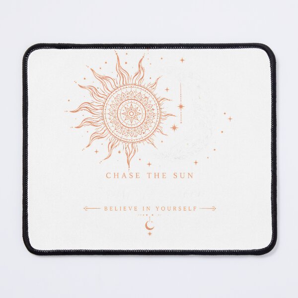 Item preview, Chase the Sun Trust the Moon | Celestial Boho Sun Moon T-Shirt designed and sold by CalmMandala.