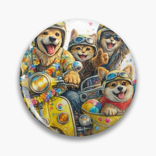 Item preview, Happy Animal Road Trip T-Shirt designed and sold by Santuário da Bicharada.