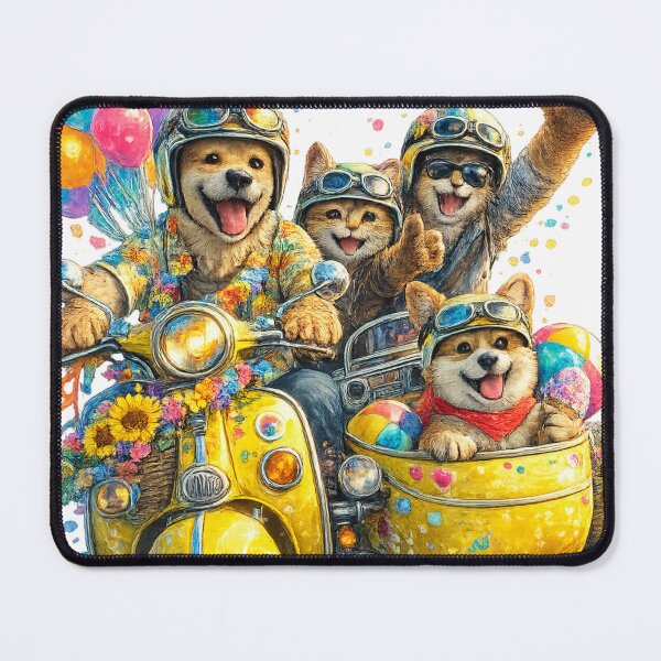 Item preview, Happy Animal Road Trip T-Shirt designed and sold by Santuário da Bicharada.