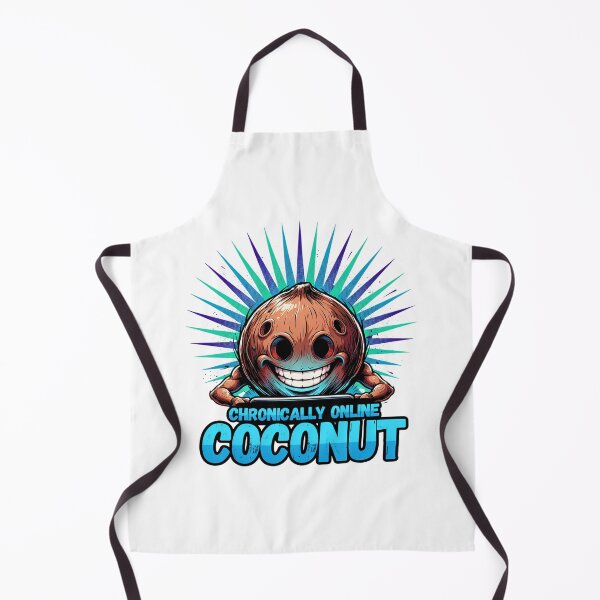 Item preview, Chronically Browsing Coconut Graphic designed and sold by ColeLaniTrading.