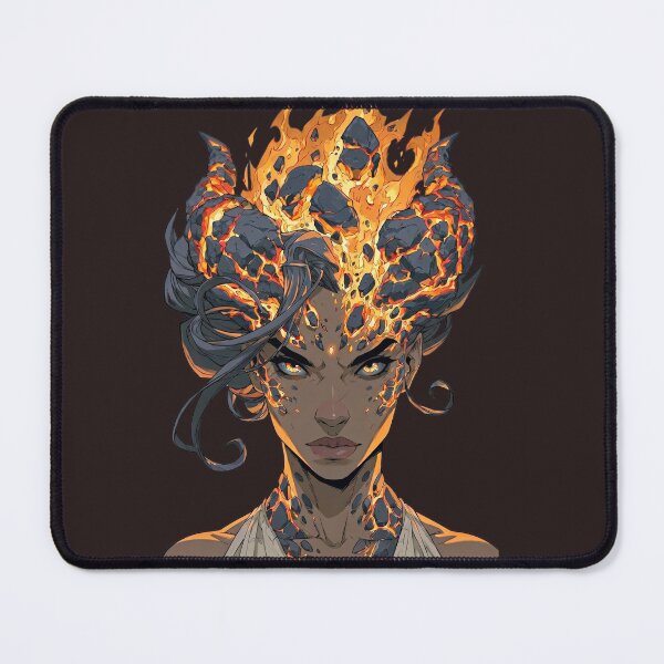Item preview, Volcanic Fire Goddess designed and sold by MythicMood.